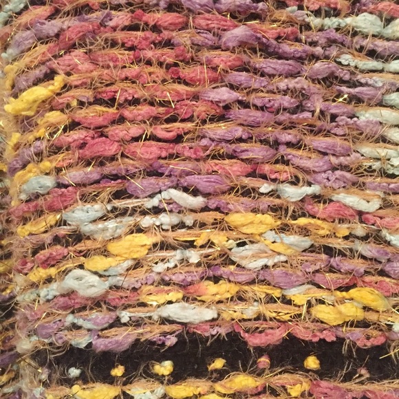 NWT Roseys Open Front Cardigan Sweater Chunky Knit Colorful Small/Medium Duster - Picture 10 of 11